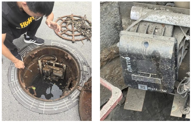 管網(wǎng)監(jiān)測終端現(xiàn)場